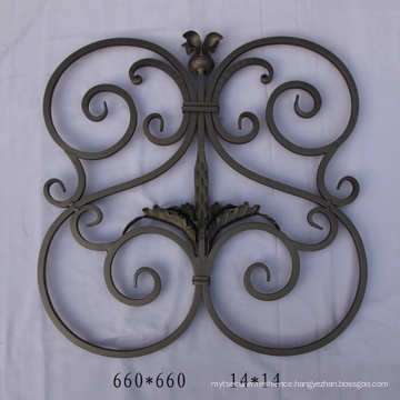 Forged Decoration Component Forged parts for for Wrought iron Gates and Wrought iron Railings